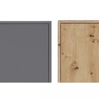 zestaw mebli narożna garderoba Smart 9 rogowa duży komplet szaf artisan / antracyt / sonoma + biały do pokoju sypialni