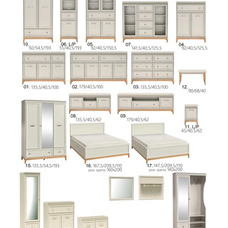 szafka 92 niska z nogami Windsor 20 kaszmir do korytarza przedpokoju