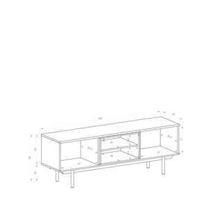 Szafka RTV Inox IRTV150