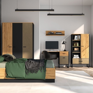 szafka 45 loft nocna z szufladą na nóżkach Colt 08 stolik nocny