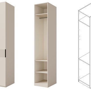 szafa 225 wysoka Soreno C z lustrem zestaw szaf do pokoju sypialni