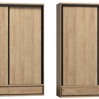 szafa 177 ,2 przesuwna Mediolan 19 z szufladami drążkami półkami