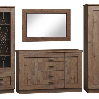 lustro 100 do zawieszenia na ścianę Tadeusz 18 110x70 lefkas do sypialni