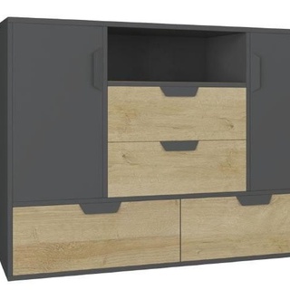 zestaw mebli komplet Nano 5 biurko komoda szafa regał do pokoju