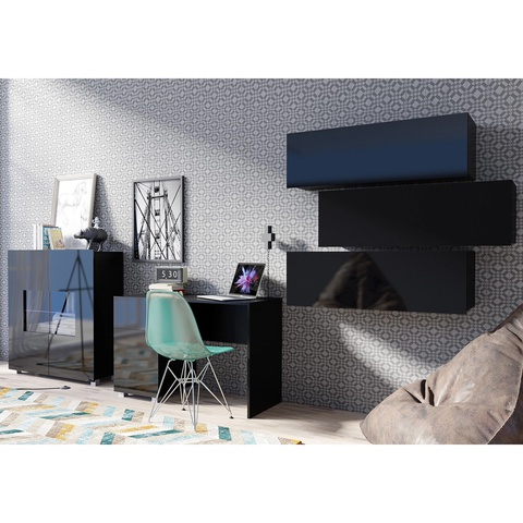 Zestaw CALABRINI 16 nowoczesne biurko komoda do pokoju młodziezowego