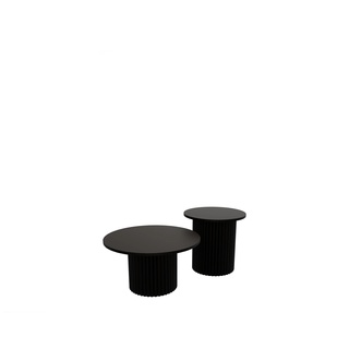 stolik 49 / 47 okrągły kawowy zestaw Lamelo 2W1 ława kawowa okrągła