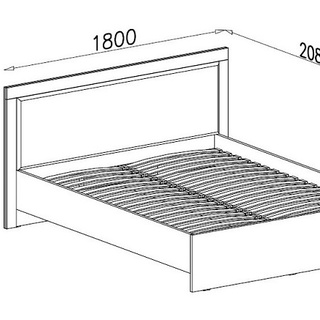 łóżko 160x200 podnoszone z zagłówkiem Smart SR6 160 małżeńskie podwójne antracyt szare do sypialni