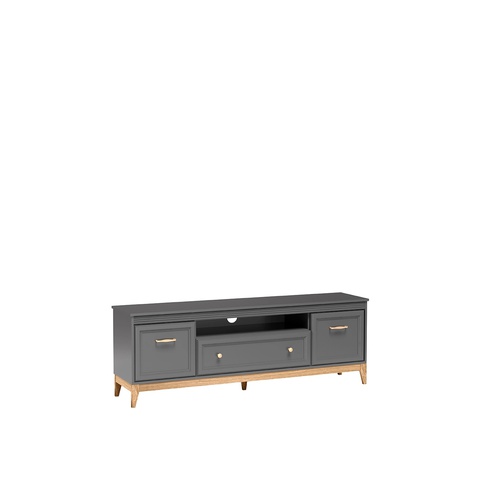 Szafka 179 rtv duża szeroka TERRA 09 na nóżkach stolik pod tv do salonu