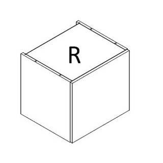 nadstawka 45 na regał Lorin 19 pawlacz