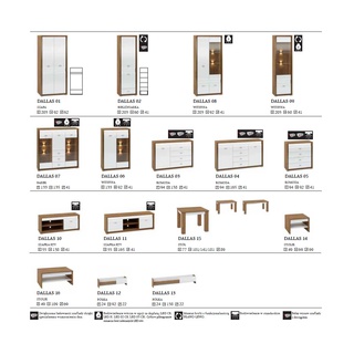 Komoda z szufladami Dallas Ml 05