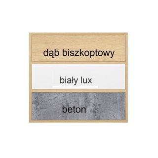 łóżko 90x200 z szufladami szafką Step 11 młodzieżowe 90 dla dzieci