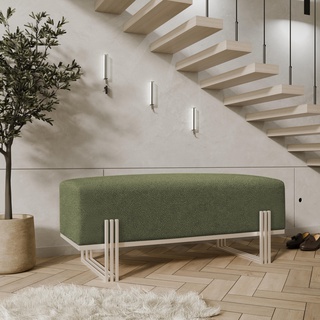 ławka 100 siedzisko Theo tapicerowane mix kolory do przedpokoju korytarza
