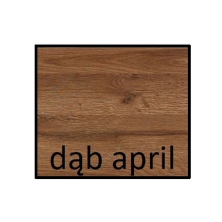 szafa 90 ubraniowa Ivo 09 dwudrzwiowa na nogach płozach do pokoju