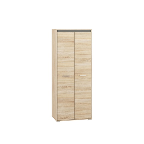 Szafa 80 ubraniowa AVO 02 dwudrzwiowa garderoba z półką drążkiem
