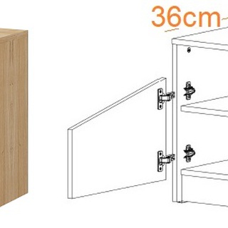 zestaw mebli sypialnia Aston 2 łóżko komoda szafa szafka komplet