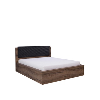 łóżko 160x200 Denver 06 z pojemnikiem zagłówkiem tapicerowanym 160