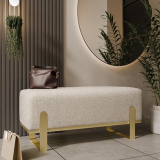 ławka 80 nowoczesna Mona eleganckie siedzisko do pokoju korytarza