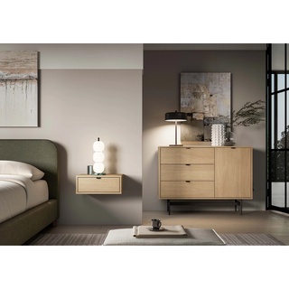 komoda 115 mała nowoczesna Reynos 04 szafka na nóżkach do pokoju