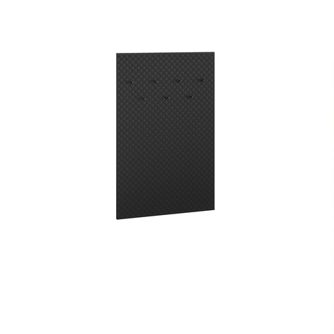 Wieszak 80 tapicerowany CARO 21 panel wiszący z wieszakami czarny