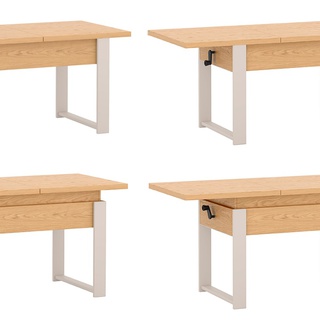 ława 120 - 157 podnoszona rozkładana Hugo ławostół składany stół