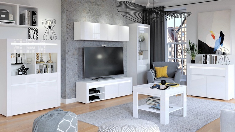 Alaska salon - biały