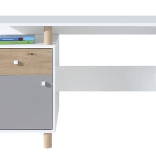 zestaw meblościanka młodzieżowa dzieci Faro K z biurkiem szafą regałem