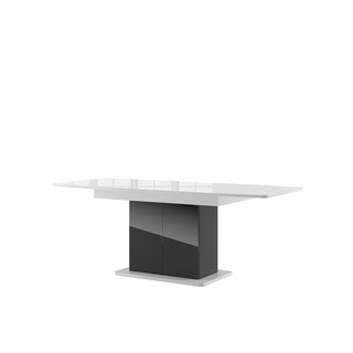 Stół Star 03 czarny połysk + biały połysk