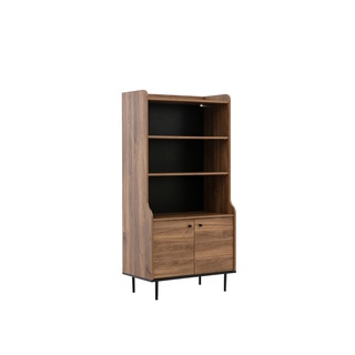 regał 80 na nóżkach Vasina 06 otwarty z szafką półkami słupek duży