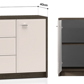 komoda 160 duża elegancka Avante 04 szafka szeroka szuflady półki