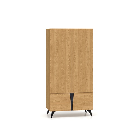 Szafa 92 z nóżkami nowoczesna TOSCANIA 01 elegancka dwudrzwiowa