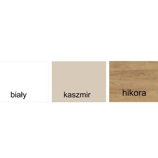 stół 120 - 200 rozsuwany na nodze Como N duży kaszmir biały hikora