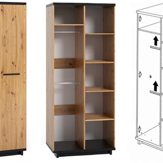 zestaw sypialnia Ines 2 komplet łóżko z pojemnikiem komoda szafa