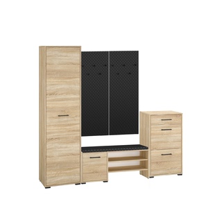 szafa 55 mała wąska jednodrzwiowa Caro 16 ubraniowa do przedpokoju