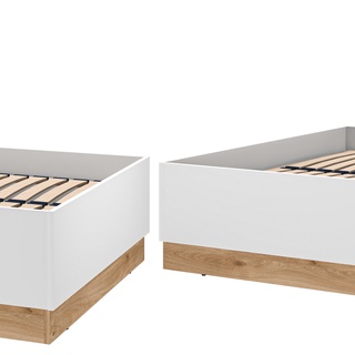łóżko 120x200 z zagłówkiem Torino 1202 młodzieżowe duże 120 szerokie