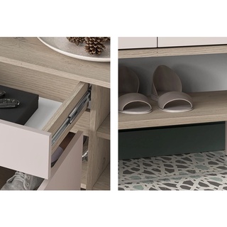 komoda 120 Voco 02 szafka z szufladą półkami do przedpokoju korytarza