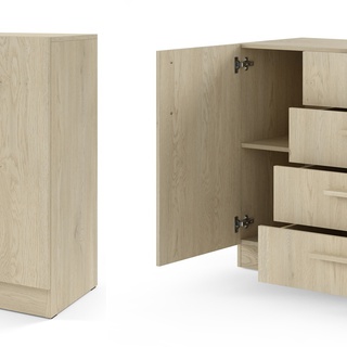 komoda 155 ,5 z szufladami Braga K1 duża szeroka szafka do pokoju