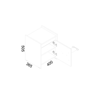 Szafka Teen TEN-1C+TED-2PC