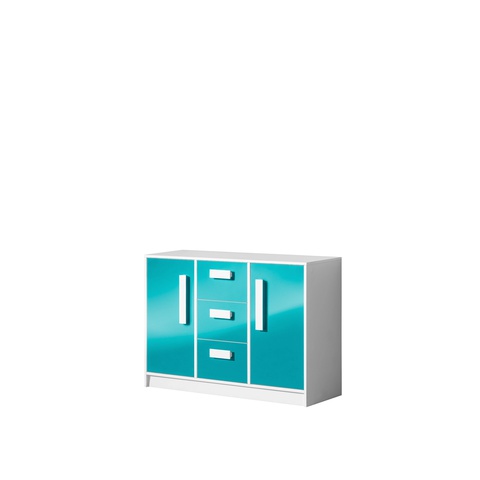 Komoda 120 z szufladami GULIVER 06 szafka duża w połusku do pokoju