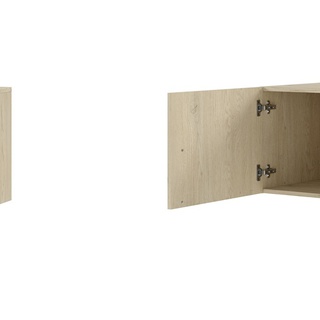 nadstawka 150 trzydrzwiowa Braga N2M na szafę pawlacz