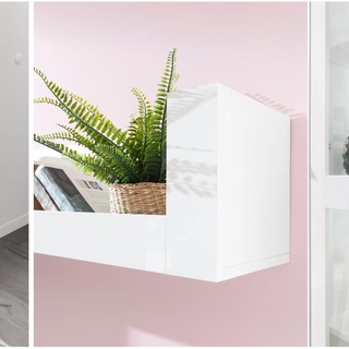 komoda 90 na nóżkach Bergen 07 szafka biała do pokoju sypialni