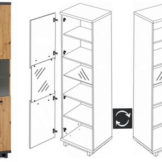 zestaw mebli komplet Ines 5 meblościanka rtv z ławą do salonu pokoju