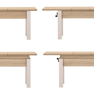 ława 120 - 157 podnoszona rozkładana Hugo ławostół składany stół