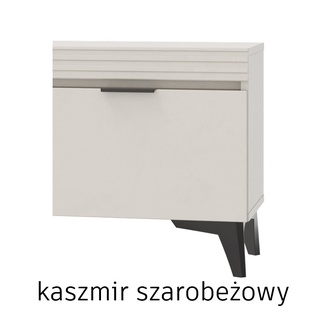 szafa 105 ubraniowa Meguro 01 z półkami nogami kaszmir do pokoju