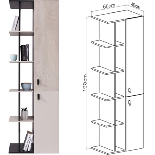 regał 60 nowoczesny Planet 05 na książki zabawki słupek do pokoju