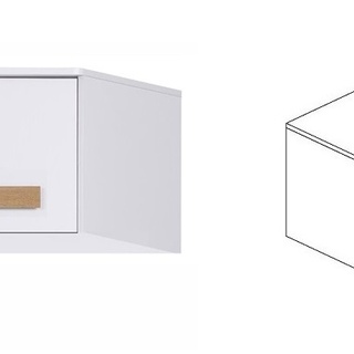 zestaw narożna garderoba Grant 34 wysoka duża półki szuflady drążki