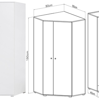 zestaw z biurkiem Sigma D meblościanka młodzieżowa ucznia dzieci