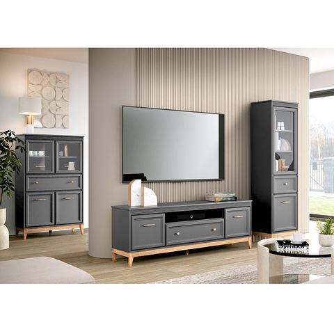 Zestaw nowoczesny elegancki TERRA 1 rtv komplet do salonu pokoju