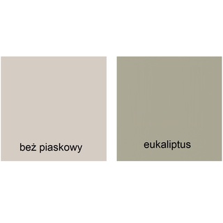 półka 120 zamykana Luca 12 szafka wisząca eukaliptus zieleń beż