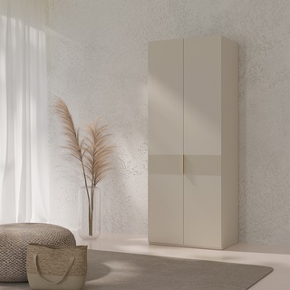 szafa 90 wysoka ubraniowa Soreno z szufladami drążkiem elegancka