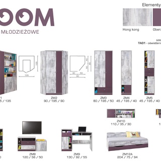 Łóżko Zoom ZM12A